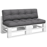 Vidaxl Pallet puder 2 stkstof Antracit
