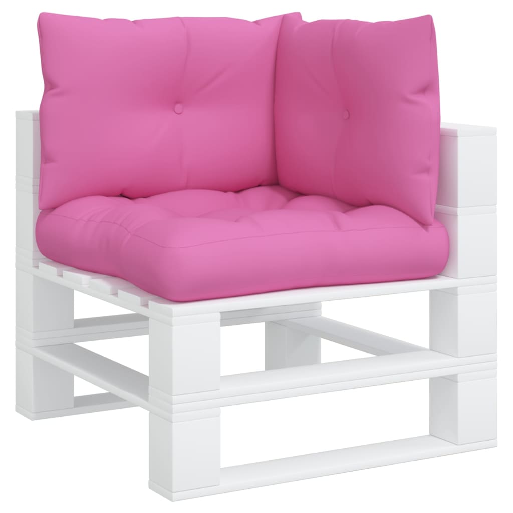 Vidaxl Palletpuder 3 stk Oxford stofrosa
