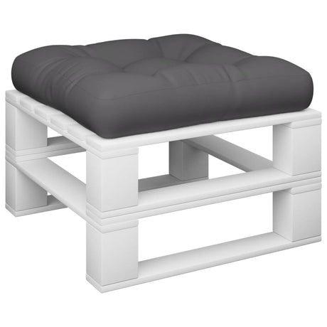 Vidaxl Pallet Pushion 60x61.5x10 cm Stof Anthracite
