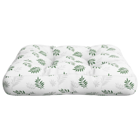 Vidaxl Palletpude 60x61,5x10 cm bladmønster Oxford stof
