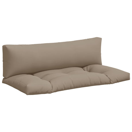 Vidaxl pallepuder 2 stkstof Taupe