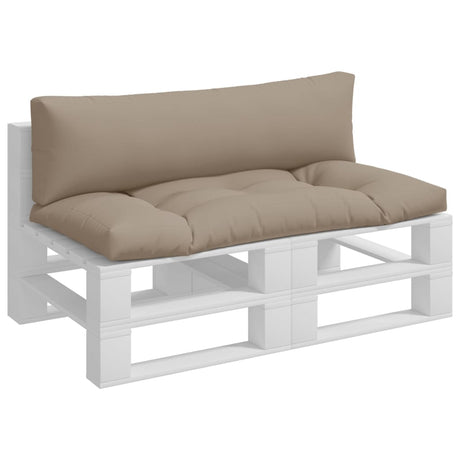 Vidaxl pallepuder 2 stkstof Taupe