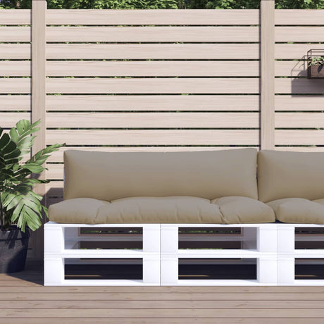 Vidaxl pallepuder 2 stkstof Taupe