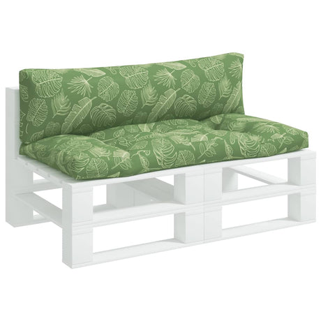 Vidaxl Palletpuder 2 stk. Bladmønster Oxford stof