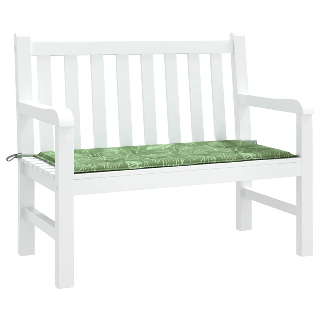 Vidaxx Garden Bench Pushion 100x50x4 cm Oxford Stofbladmønster