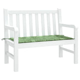 Vidaxx Garden Bench Pushion 100x50x4 cm Oxford Stofbladmønster