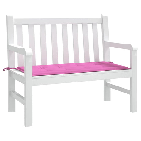 Vidaxl stoel pad effen roze 100 x 50 x 3 cm oxford stof