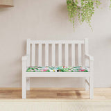 Vidaxl Garden Bench Pushion 120x50x4 cm Oxford stof Flerfarvet