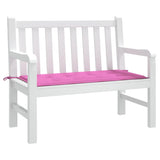 Vidaxl stoel pad effen roze 120 x 50 x 3 cm oxford stof