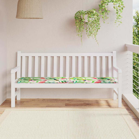 Vidaxl bankkussen bloemen multikleur 150 x 50 x 3 cm oxford stof
