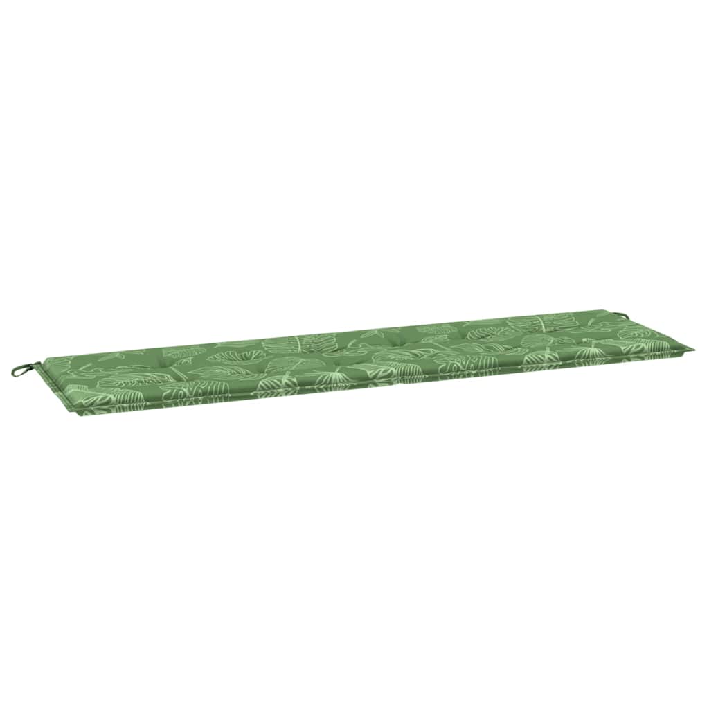 Vidaxl bankkussen blad bladontwerp 150 x 50 x 3 cm oxford stof