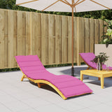 Vidaxl Lounger Pushion Oxford Stof lyserød