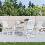 Vidaxx stolhynder 4 stk 40x40x7 cm Oxford stof beige