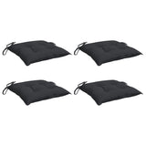 Vidaxl stolpuder 4 stk 40x40x7 cm Oxford stof sort