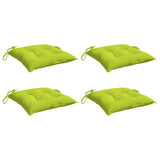 Vidaxx stolhynder 4 stk 40x40x7 cm Oxford stof lysegrøn