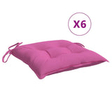Vidaxl Stolpuder 6 PCS 40x40x7 cm stofrosa