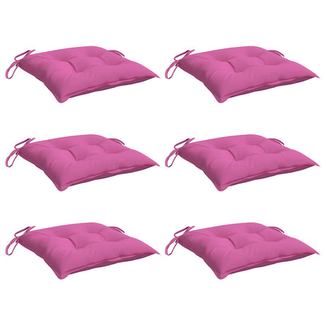 Vidaxl Stolpuder 6 PCS 40x40x7 cm stofrosa