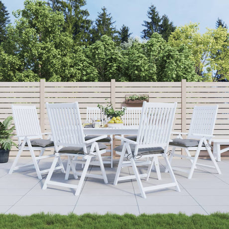 Vidaxx stolpuder 6 PCS 50x50x7 cm Oxford stof grå
