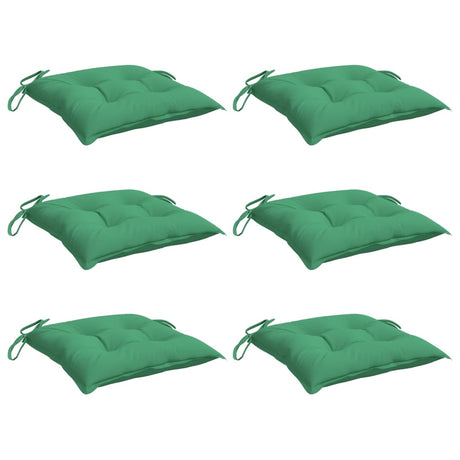 VIDAXX PALLET PUDER 6 PCS 50x50x7 cm Oxford Fabric Green
