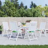 Vidaxl stolhynder 6 PCS 50x50x7 cm stofflerfarvet