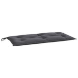 Vidaxx Garden Bench Pushion 100x50x7 cm Oxford Stof Anthracite