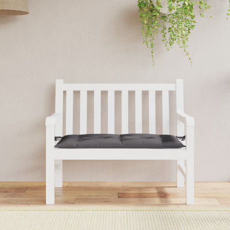 Vidaxx Garden Bench Pushion 100x50x7 cm Oxford Stof Anthracite