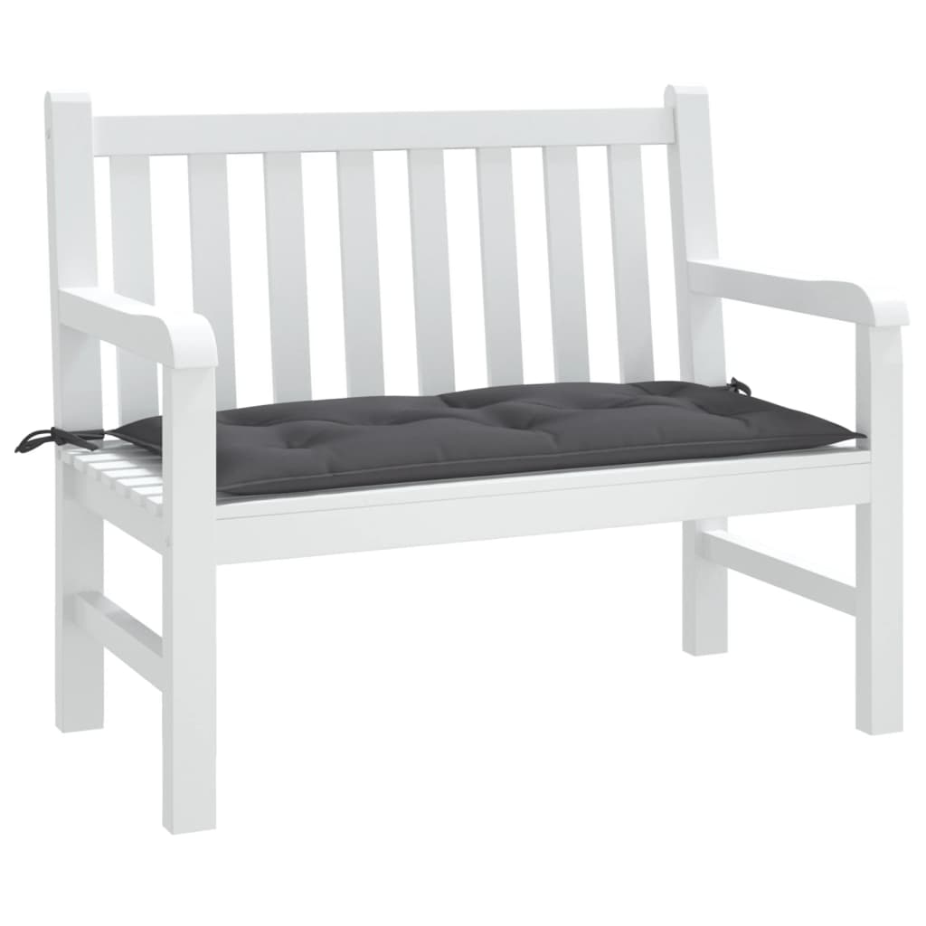 Vidaxx Garden Bench Pushion 100x50x7 cm Oxford Stof Anthracite