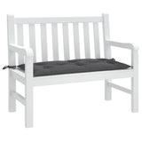 Vidaxx Garden Bench Pushion 100x50x7 cm Oxford Stof Anthracite