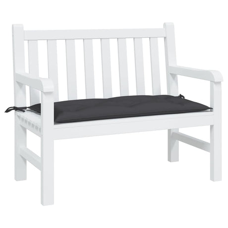 Vidaxl Garden Bench Pushion 100x50x7 cm Oxford stof sort