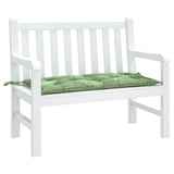 Vidaxx Garden Bench Pushion 100x50x7 cm Oxford stofbladmønster