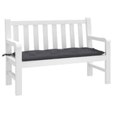 Vidaxx Garden Bench Pushion 120x50x7 cm Oxford stof Anthracite