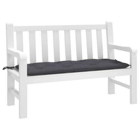 Vidaxx Garden Bench Pushion 120x50x7 cm Oxford stof Anthracite