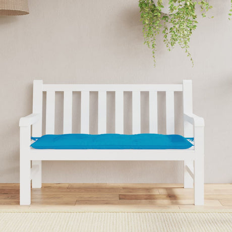 Vidaxx Garden Bench Pushion 120x50x7 cm Oxford Fabric lyseblå
