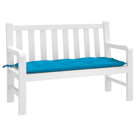Vidaxx Garden Bench Pushion 120x50x7 cm Oxford Fabric lyseblå