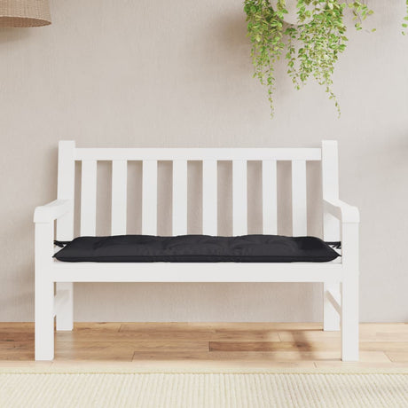 Vidaxl Garden Bench Pushion 120x50x7 cm Oxford stof sort