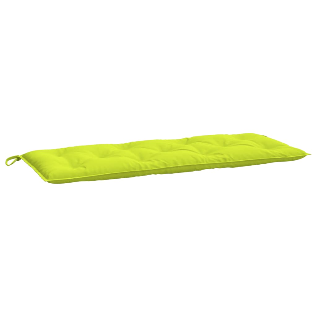 Vidaxl Garden Bench Pushion 120x50x7 cm Oxford Fabric Bright Green