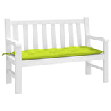 Vidaxl Garden Bench Pushion 120x50x7 cm Oxford Fabric Bright Green