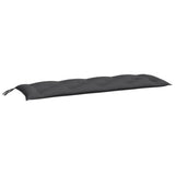 Vidaxx Garden Bench Pushion 150x50x7 cm Oxford Stof Anthracite