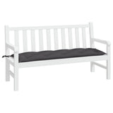 Vidaxx Garden Bench Pushion 150x50x7 cm Oxford Stof Anthracite