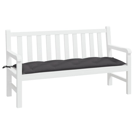 Vidaxx Garden Bench Pushion 150x50x7 cm Oxford Stof Anthracite