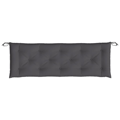 Vidaxx Garden Bench Pushion 150x50x7 cm Oxford Stof Anthracite