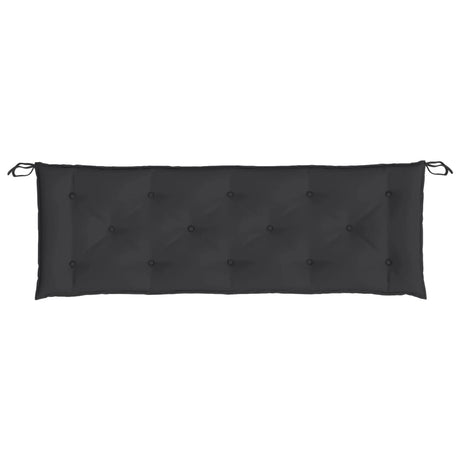 Vidaxl Garden Bench Pude 150x50x7 cm Oxford Stof sort