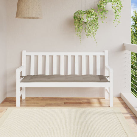 Vidaxx Garden Bench Pushion 150x50x7 cm Oxford Fabric Taupe