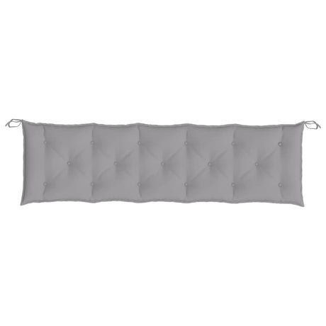 Vidaxl tuinbankkussen 180x50x7 cm oxford stof grijs