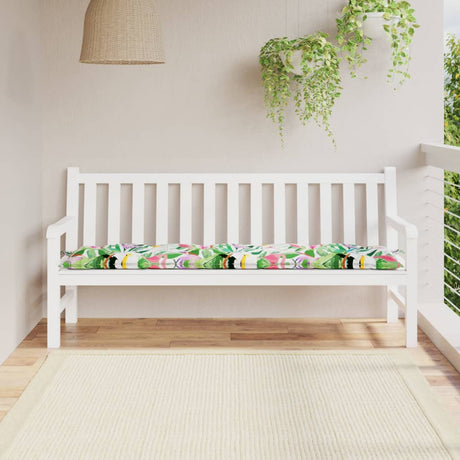 Vidaxl Garden Bench Pushion 180x50x7 cm Oxford Fabric Multi-Colored