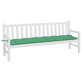 Vidaxl Garden Bench Pushion 200x50x7 cm stofgrøn