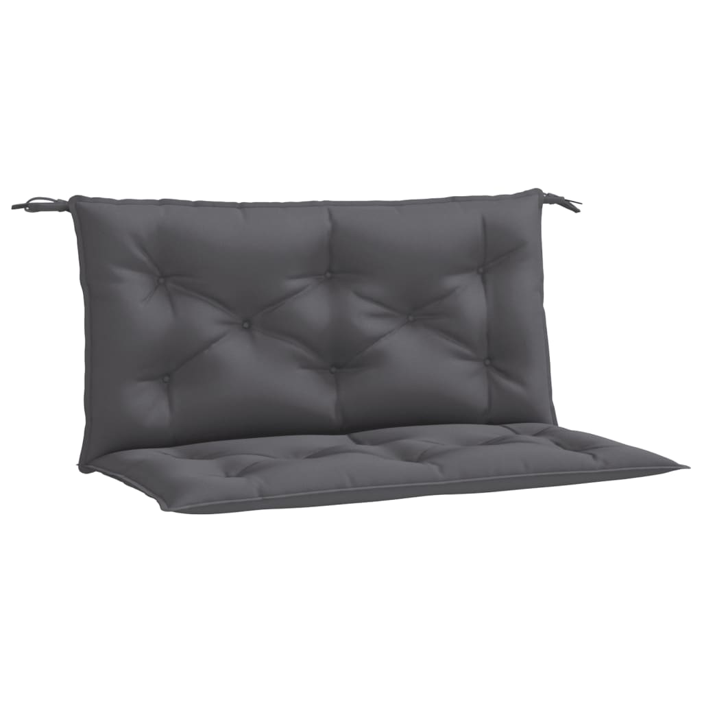 Vidaxx Garden Bench Puder 2 PCS 100x50x7 cm Oxford Stof Anthracite