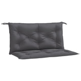 Vidaxx Garden Bench Puder 2 PCS 100x50x7 cm Oxford Stof Anthracite