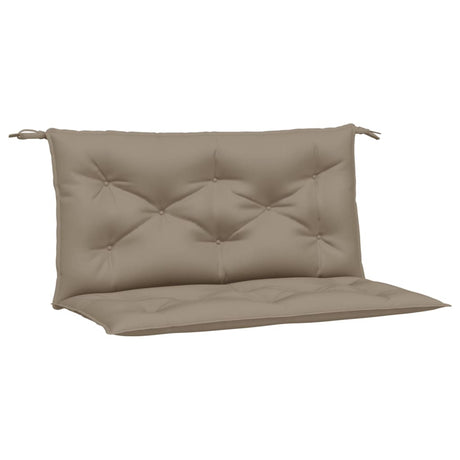 Vidaxx Garden Bench Puder 2 PCS 100x50x7 cm Oxford Fabric Taupe