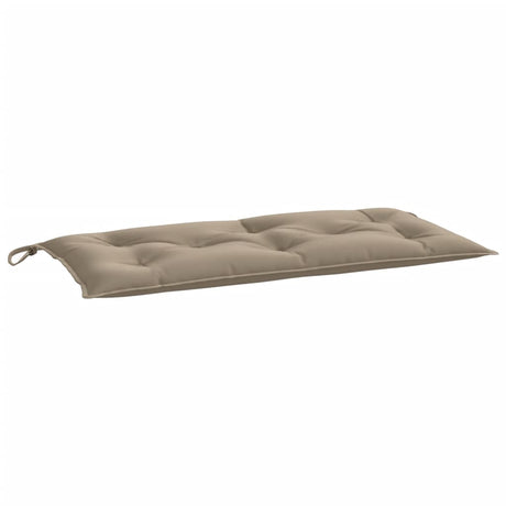 Vidaxx Garden Bench Puder 2 PCS 100x50x7 cm Oxford Fabric Taupe
